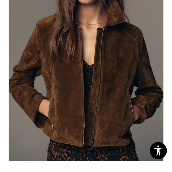 Zara Suede Women's Jacket - Picture 3 of 3